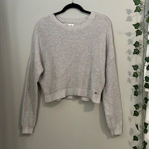 Hollister Gray Sweater/ Large
